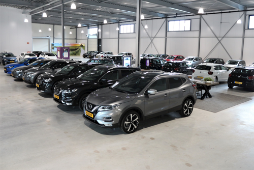 Voorraad showroom